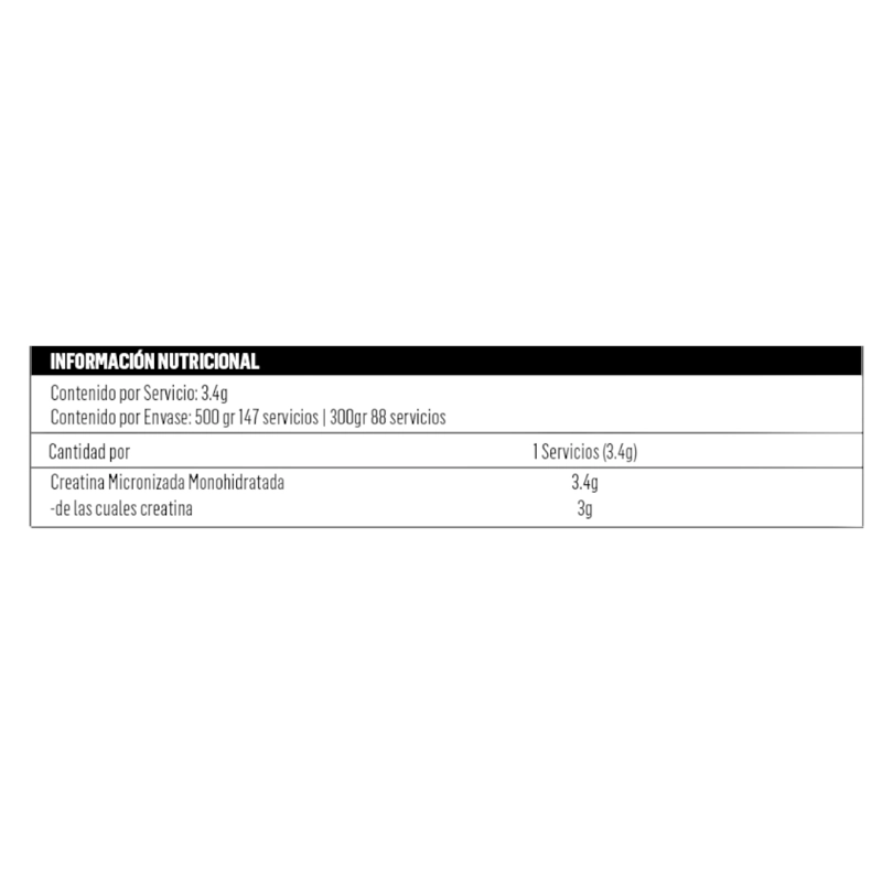 CREATINA BIOTECHUSA MONOHIDRATADA 88 SERVICIOS 300GR - 2