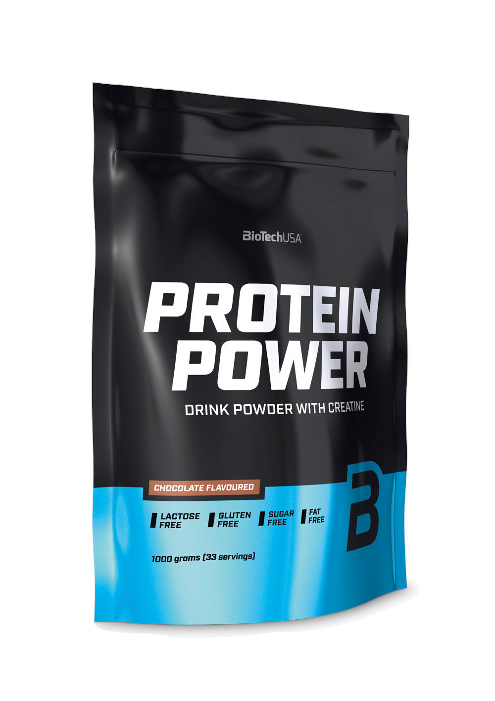 PROTEINA POWER - BIOTECHUSA - 33 SERVICIOS - CHOCOLATE - 1
