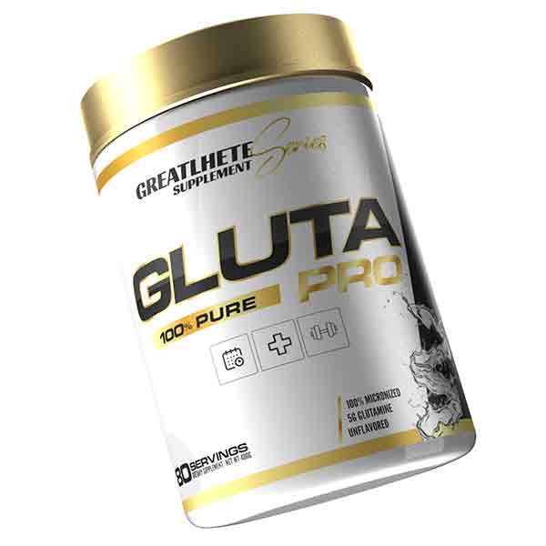 GLUTAMINA GREATLHETE 100 PURE PRO 80SV 400GR - 1