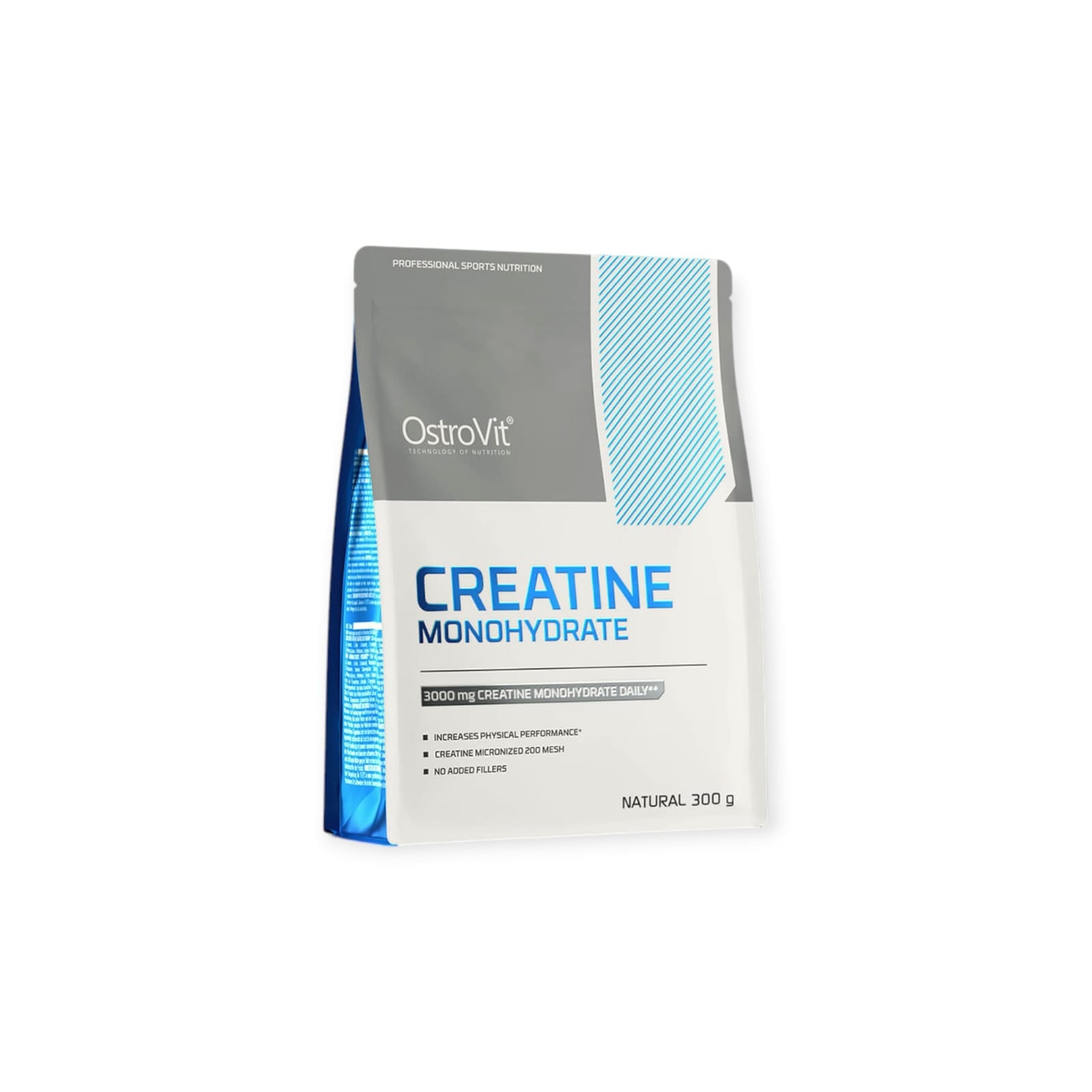 CREATINA OSTROVIT MONOHIDRATADA 300GRS SIN SABOR - 1