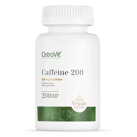 CAFEÍNA OSTROVIT CAFEINA 200 TABLETAS 200MG C/U - 1