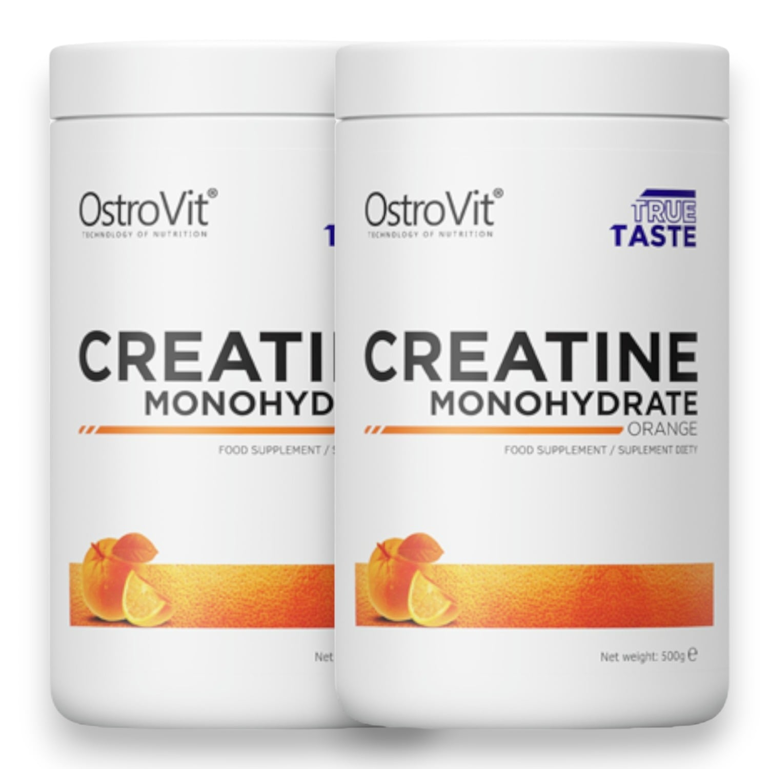 PACK CREATINA OSTROVIT MONOHIDRATADA 500 GR C/U NARANJA - NARANJA - 1