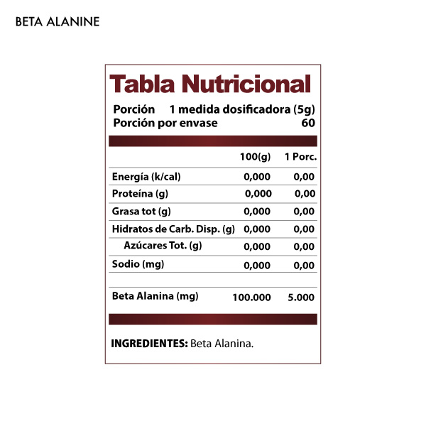 BETA ALANINA WINKLER NUTRITION 300GR 60SV - 2