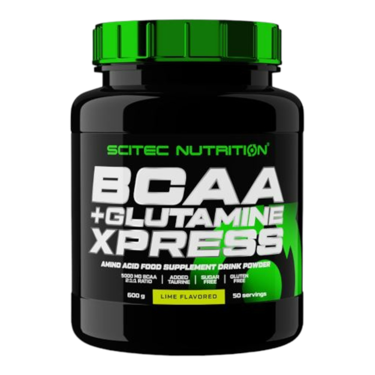 AMINOACIDO SCITEC NUTRITION BCAA + GLUTAMINA XPRESS 600GR 50SV LIMON