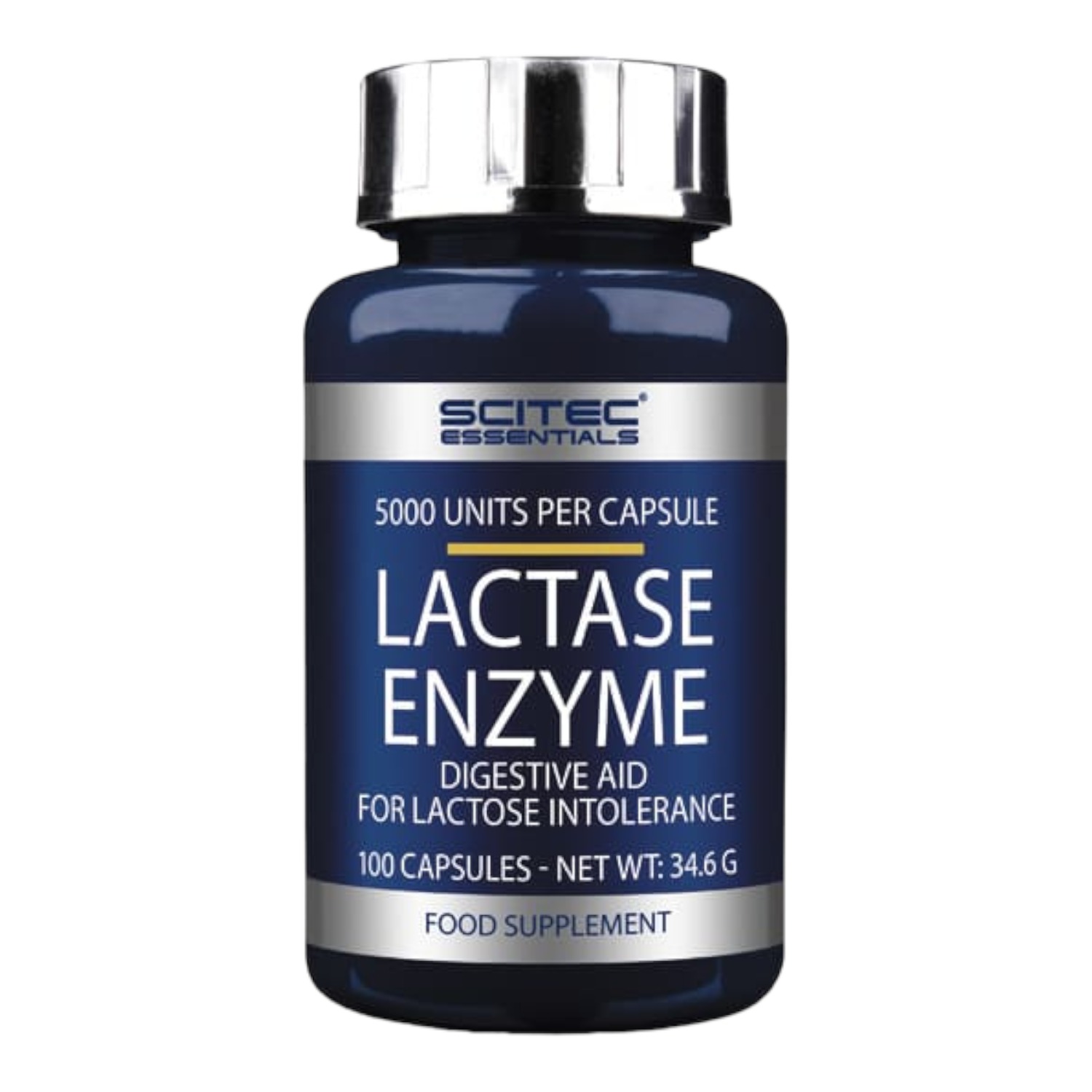SUPLEMENTO ALIMENTICIO SCITEC NUTRITION ENCIMA LACTASA 100 CAPSULAS - 1