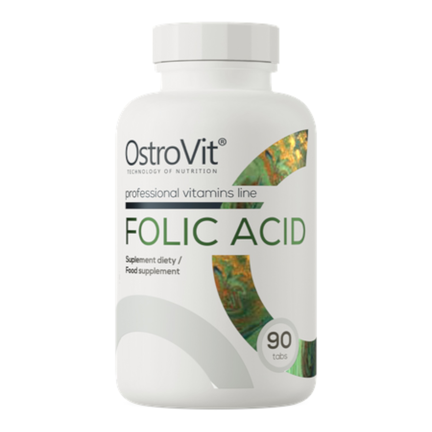 SUPLEMENTO ALIMENTICIO OSTROVIT FOLIC ACID 90 TABS - 1