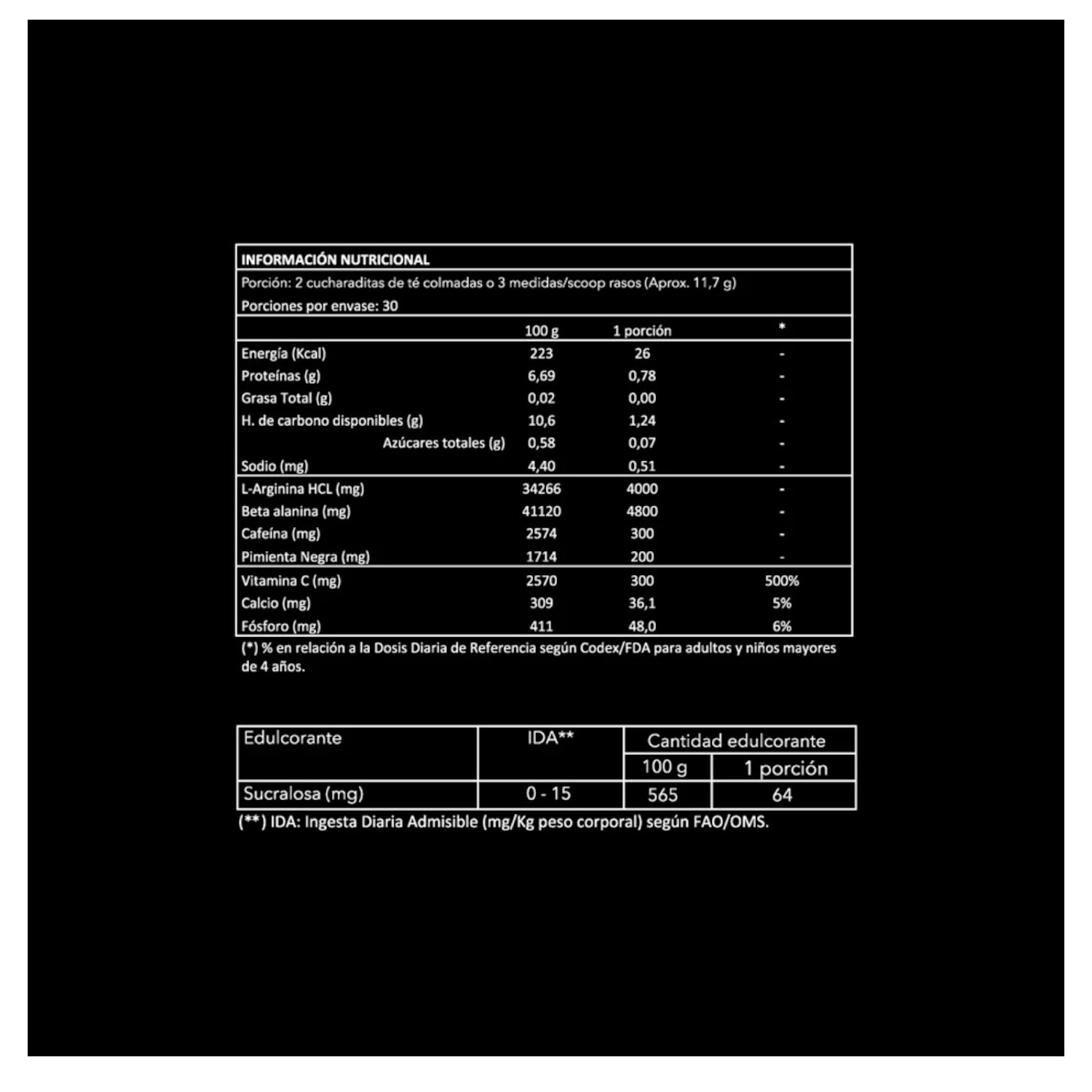 PRE-ENTRENO RH45 DYNAMIC 350GR 30 SERVICIOS NARANJA - 2