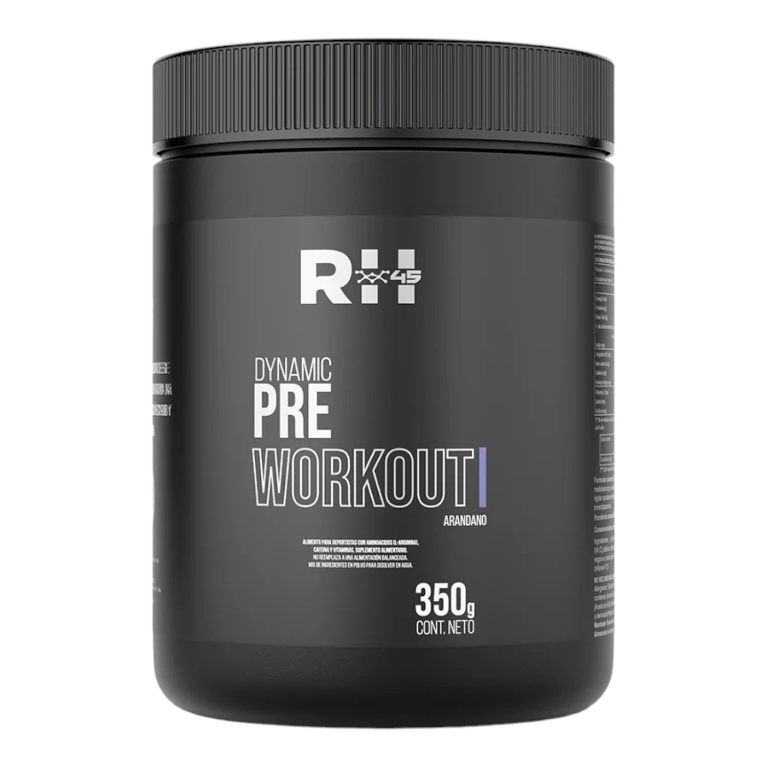 PRE-ENTRENO RH45 DYNAMIC 350GR 30 SERVICIOS ARANDANO - 1