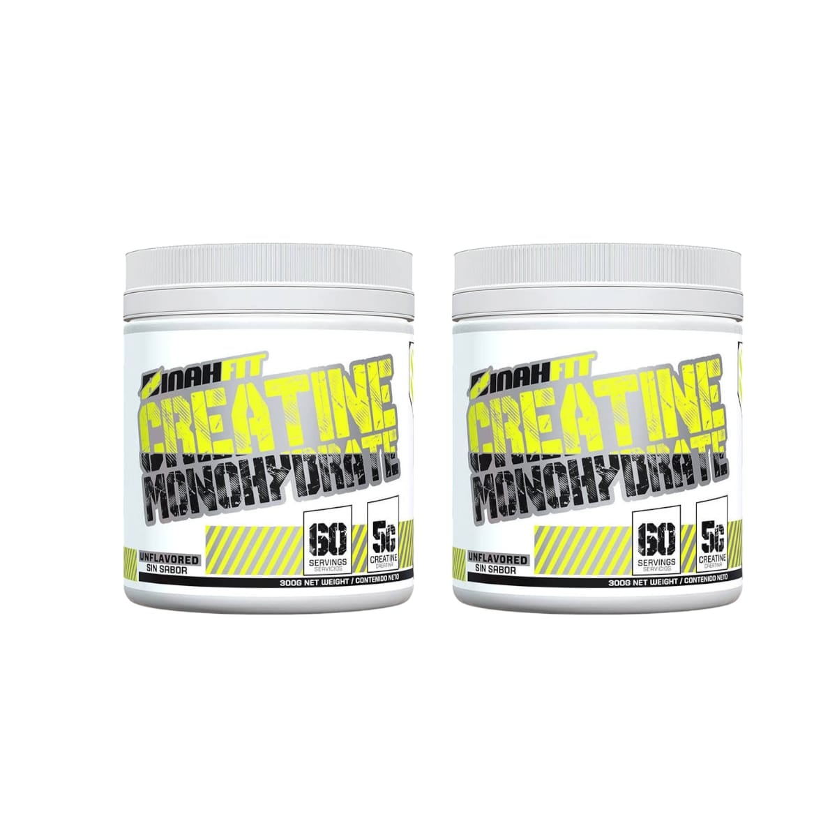 PACK 2 CREATINA C.I. MONOHIDRATADA BINAHFIT 300 GR C/U - 1