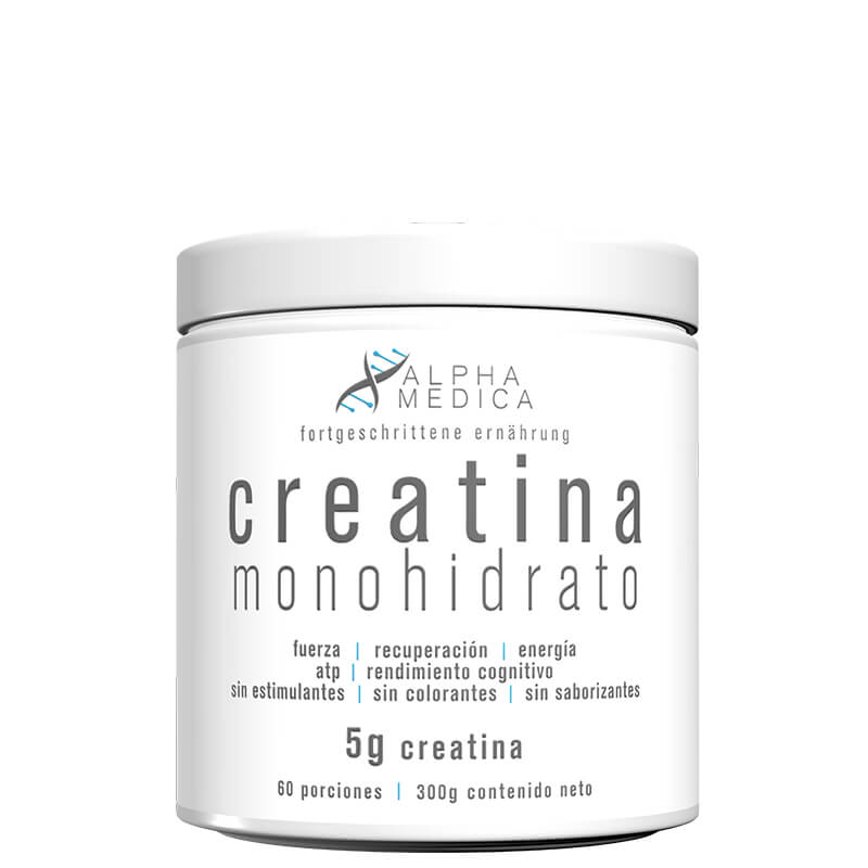 PACK 2 CREATINA ALPHA MEDICA MONOHIDRATADA 300 GR C/U - 2
