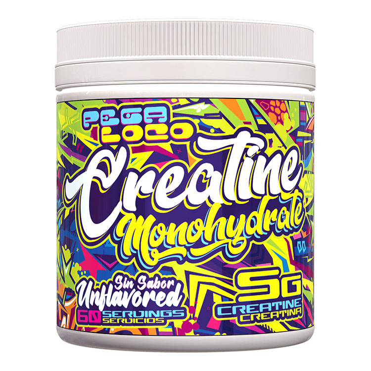 CREATINA PEGA LOCO MONOHIDRATADA 60 SERVICIOS - 1