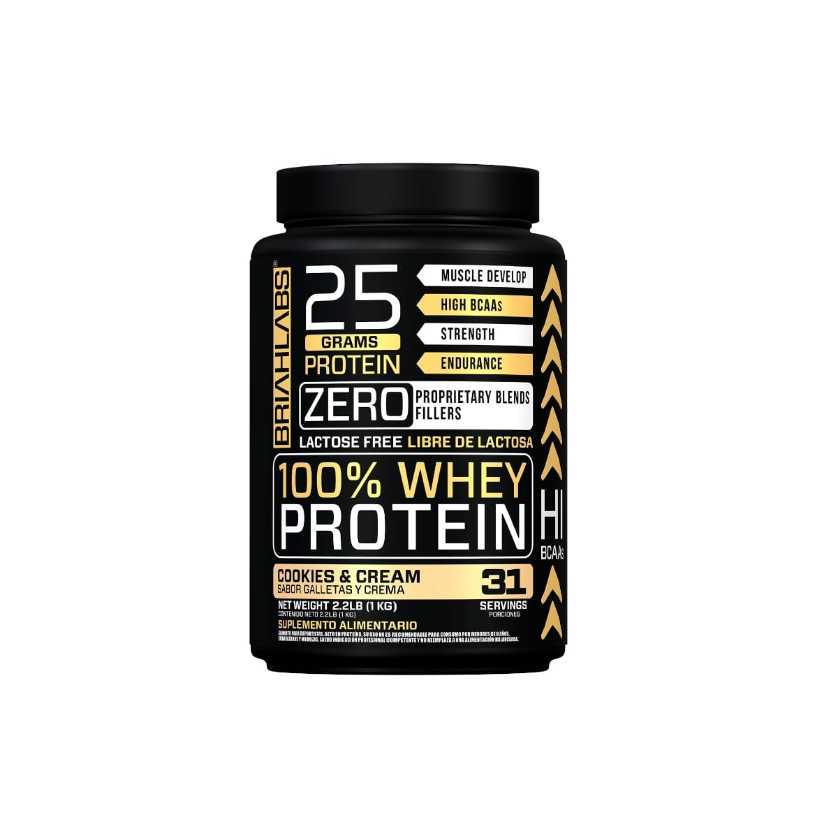 PROTEINA BRIAHLABS 100% WHEY PROTEIN COOKIES 1 KG - 1