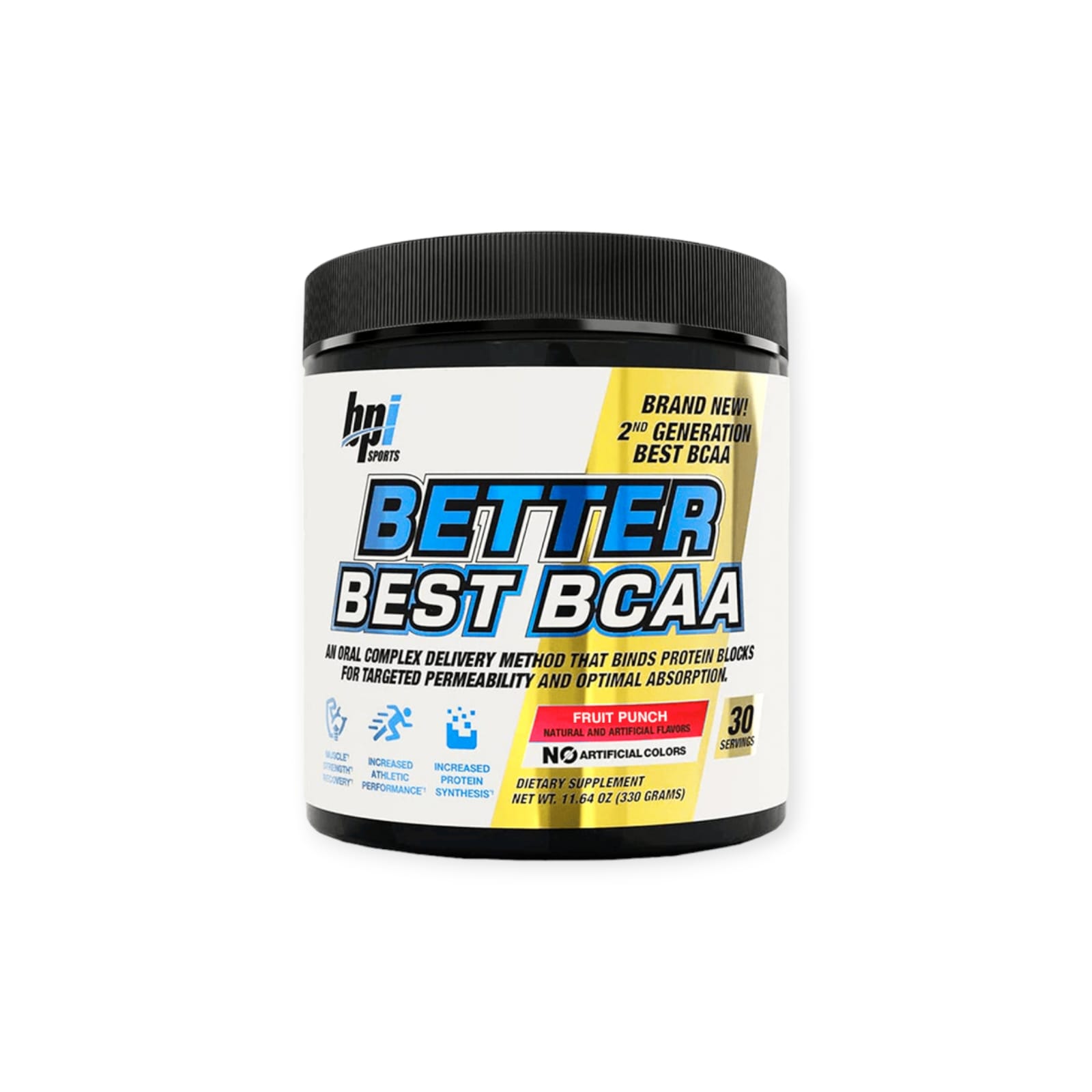 AMINOACIDO BPI SPORT BEST BCAA BETTER 30 SV FRUIT PUNCH S 330 GR - 1