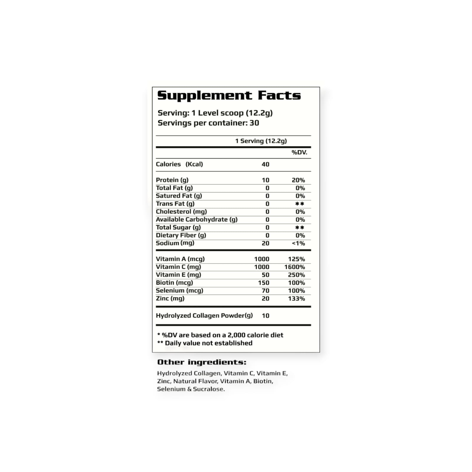 SUPLEMENTO ALIMENTICIO HEXACORE COLAGENO HIDROLIZADO OXY 366GR 30 SV WILD ORANGE - 2