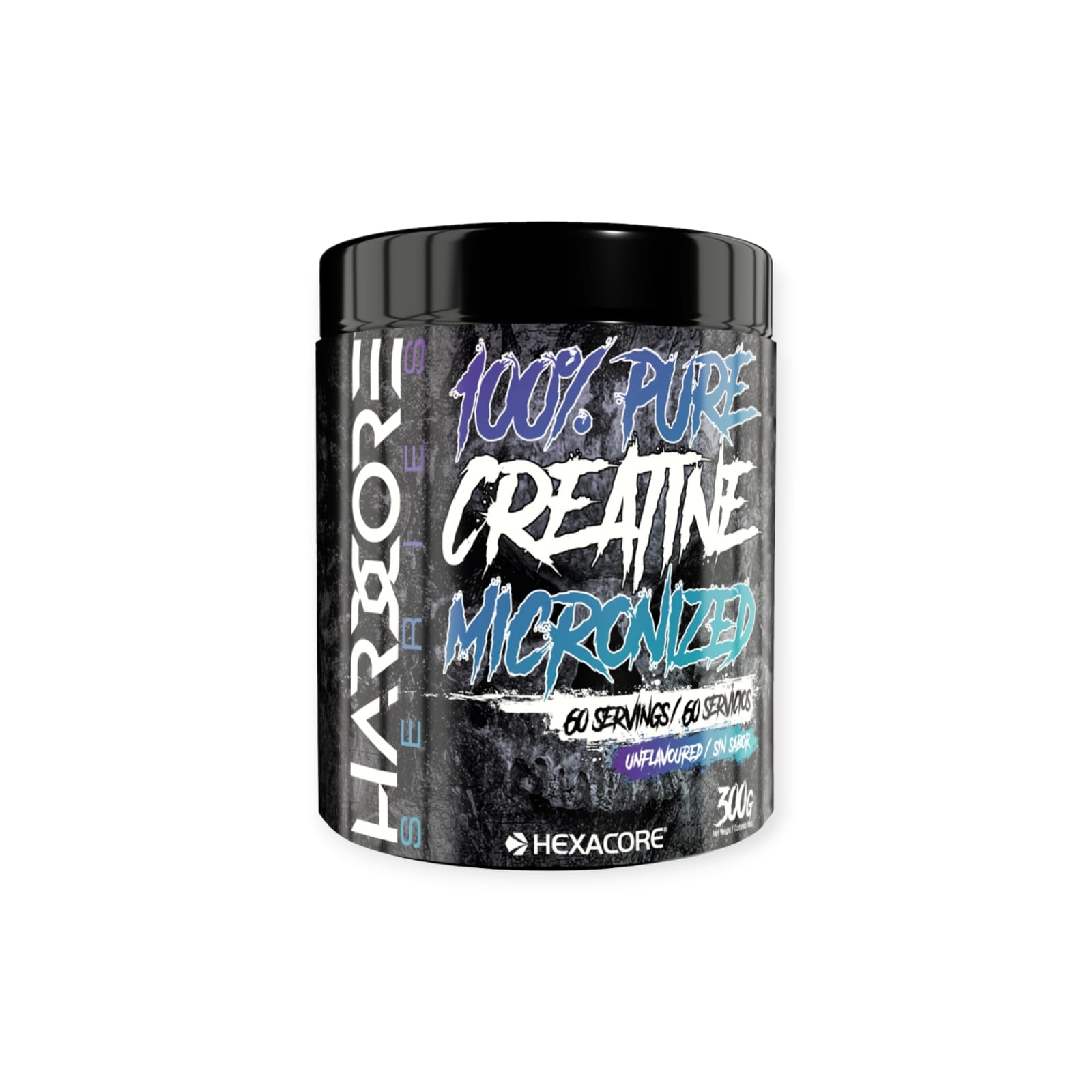 CREATINA HEXACORE 100% PURE 300 GR 60 SERVICIOS - 1