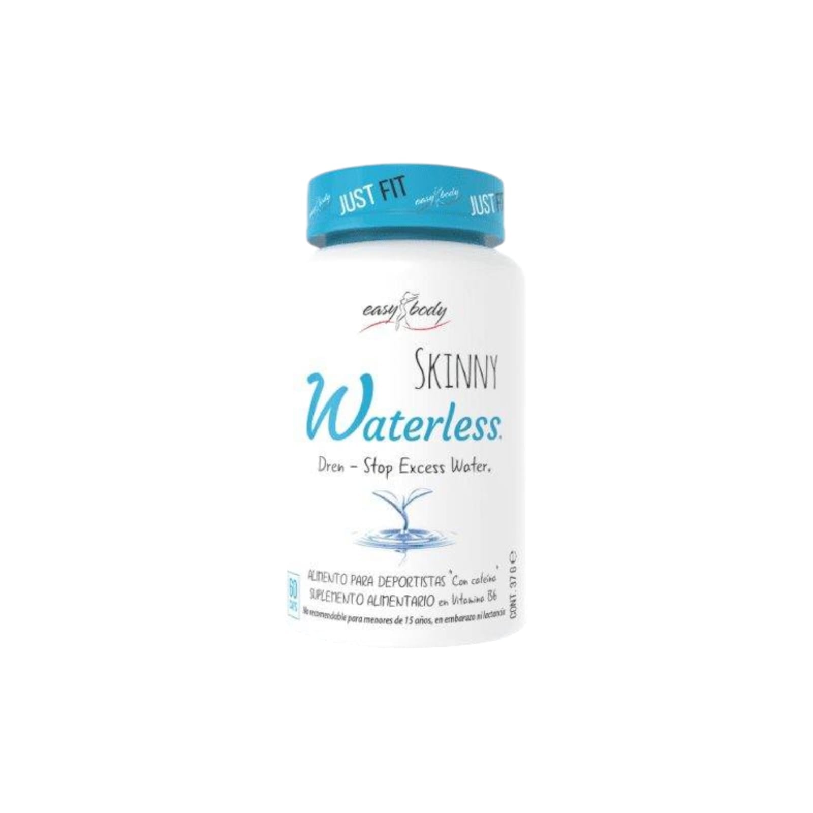 SUPLEMENTO EASY BODY DIURETICO SKINNY WATERLESS CAPSULAS 60 UN - 1