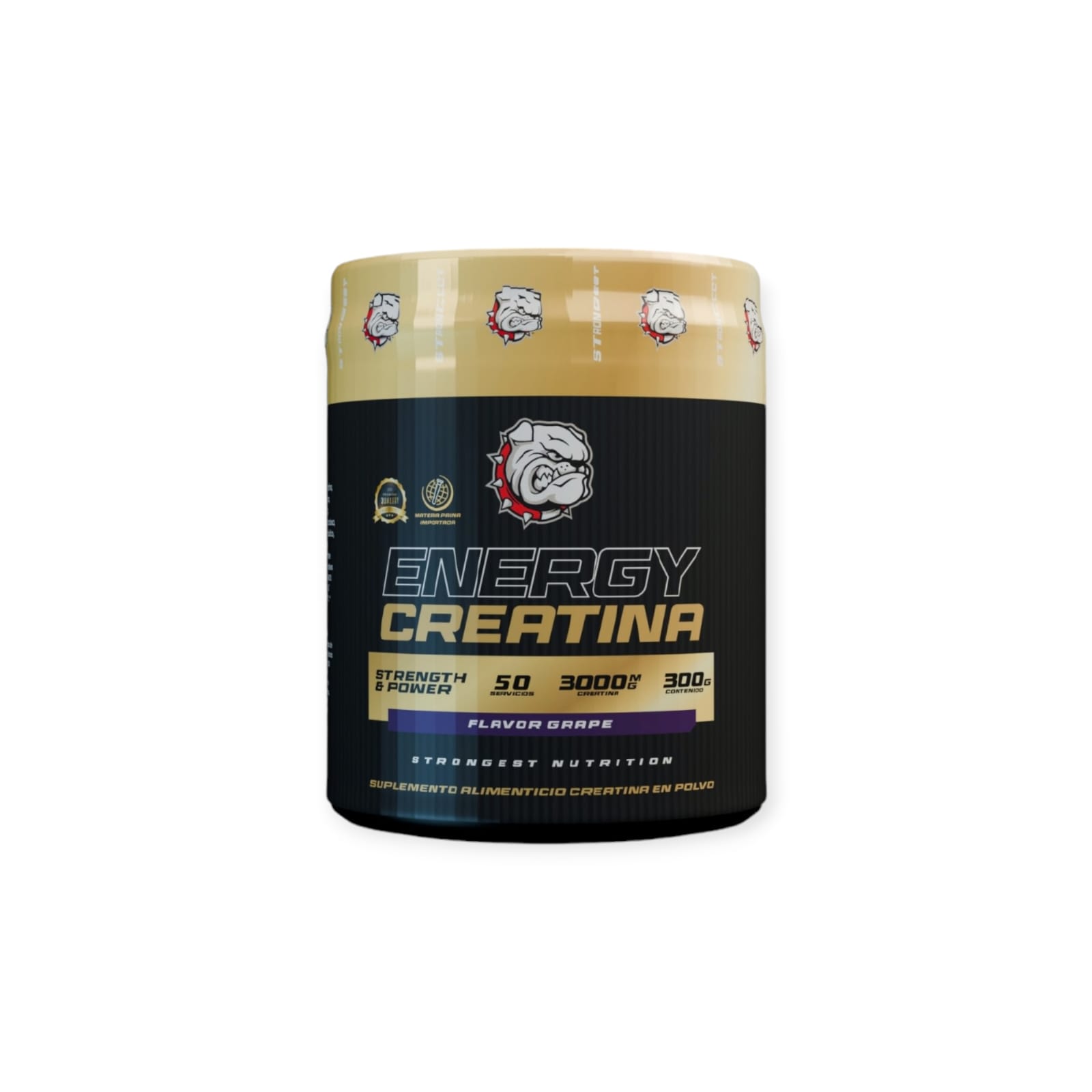 CREATINA ENERGY GRAPE STRONGEST 300 GR - 1