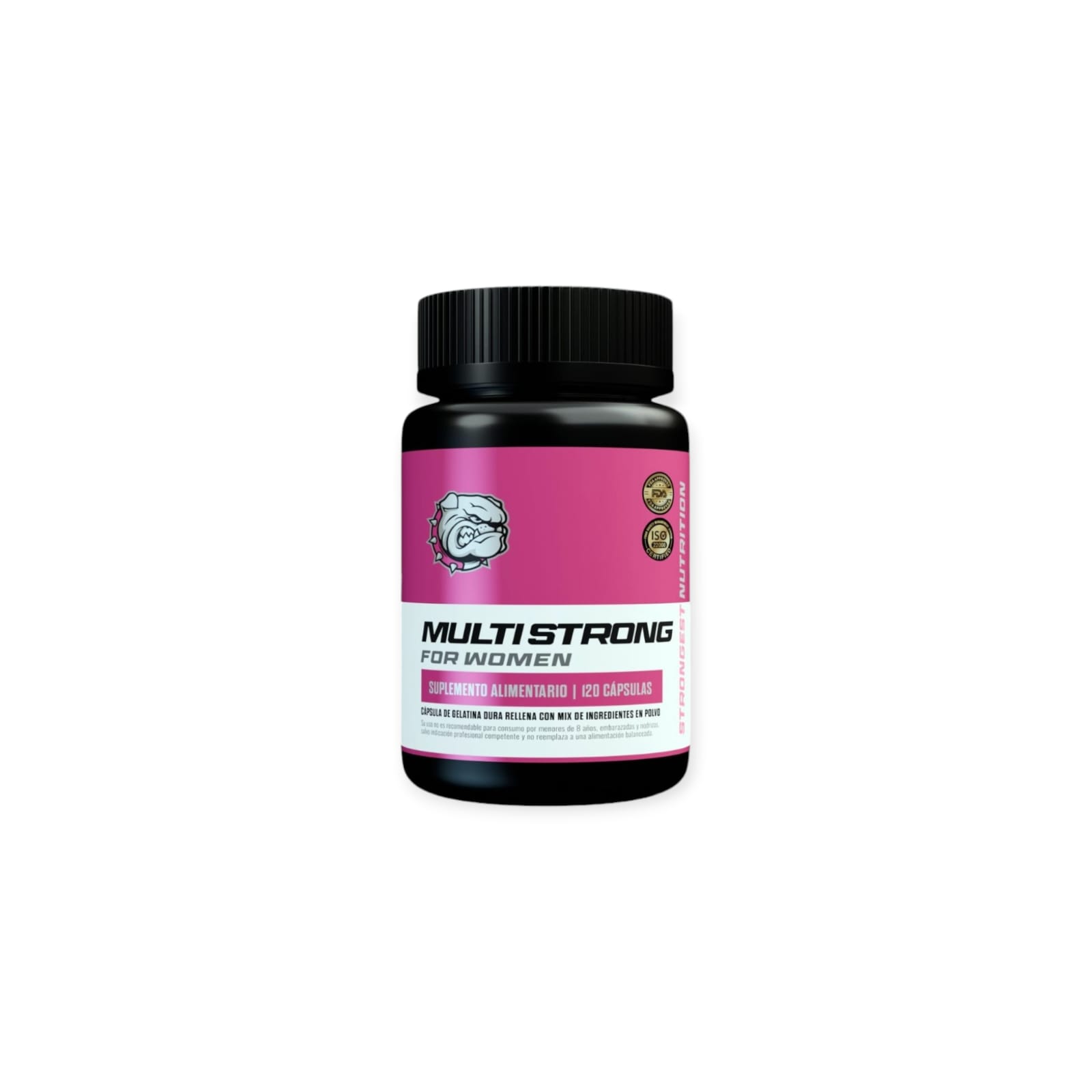 MULTIVITAMINICO FOR WOMEN 120 CAPSULAS - STRONGEST - 1