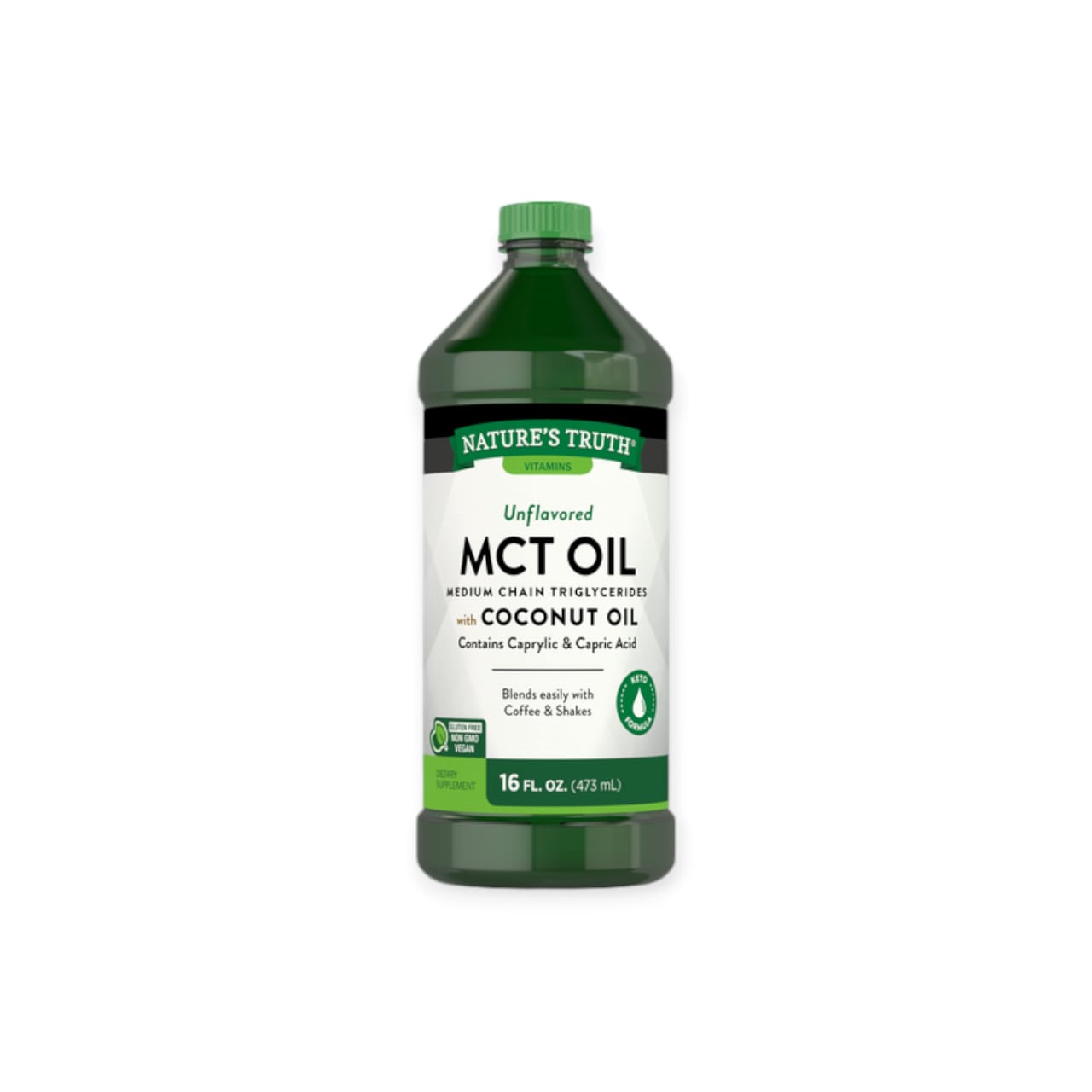 MCT OIL COCONUT 473ML - NATURE'S TRUTH - 1
