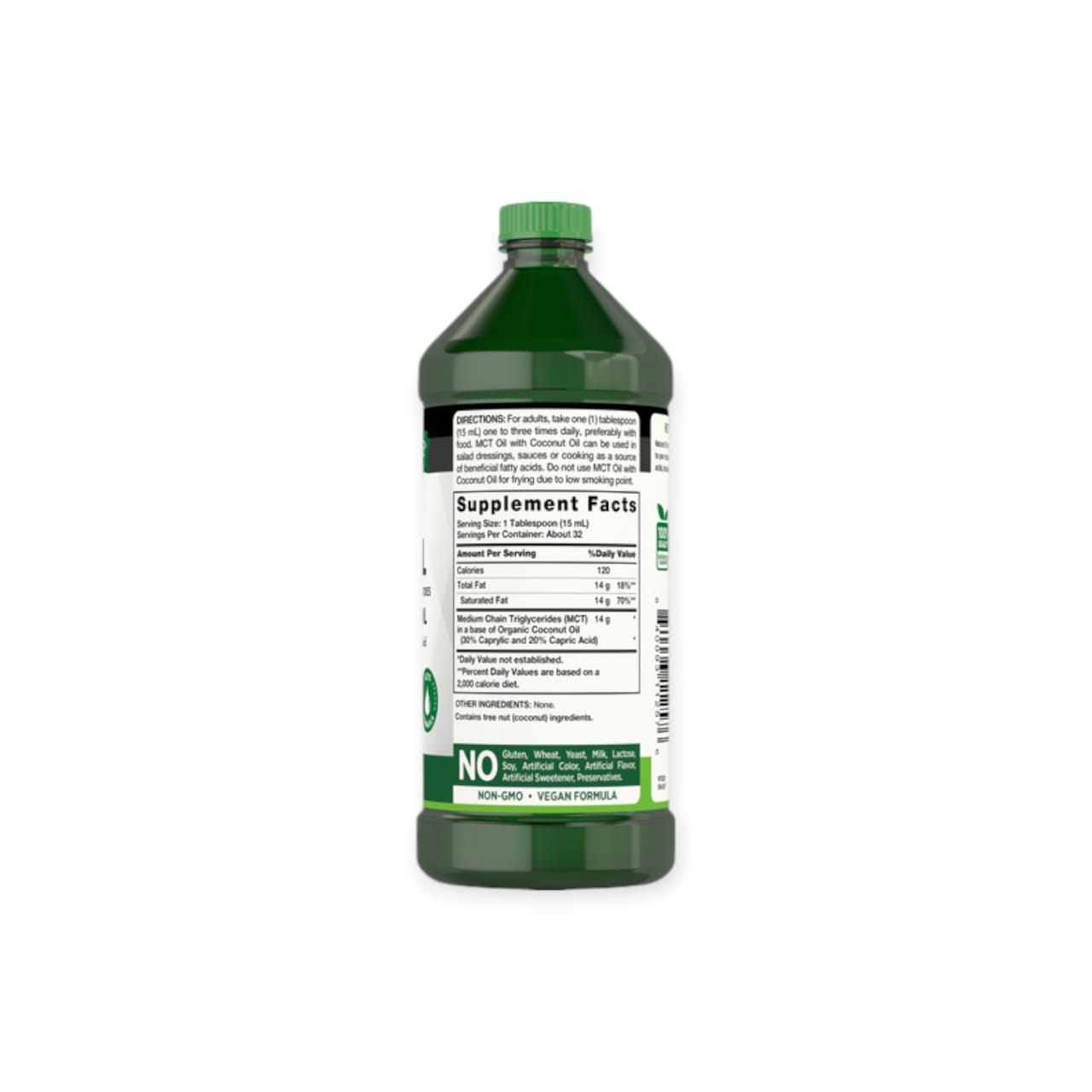 MCT OIL COCONUT 473ML - NATURE'S TRUTH - 2