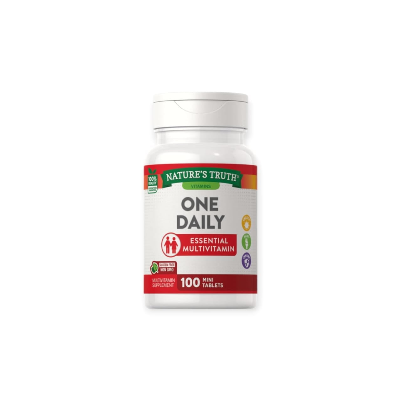 MULTIVITAMINICO NATURE'S TRUTH ONE DAILY MINI TABLETAS 100 UN - 1