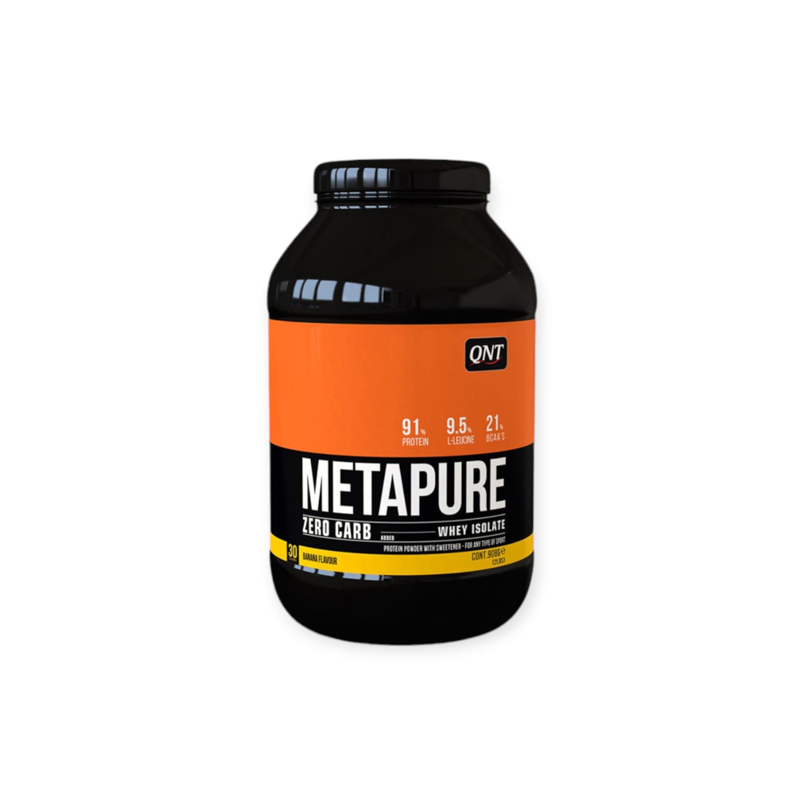 PROTEÍNA QNT METAPURE ISO WHEY ZERO BANANA 908GR - 1