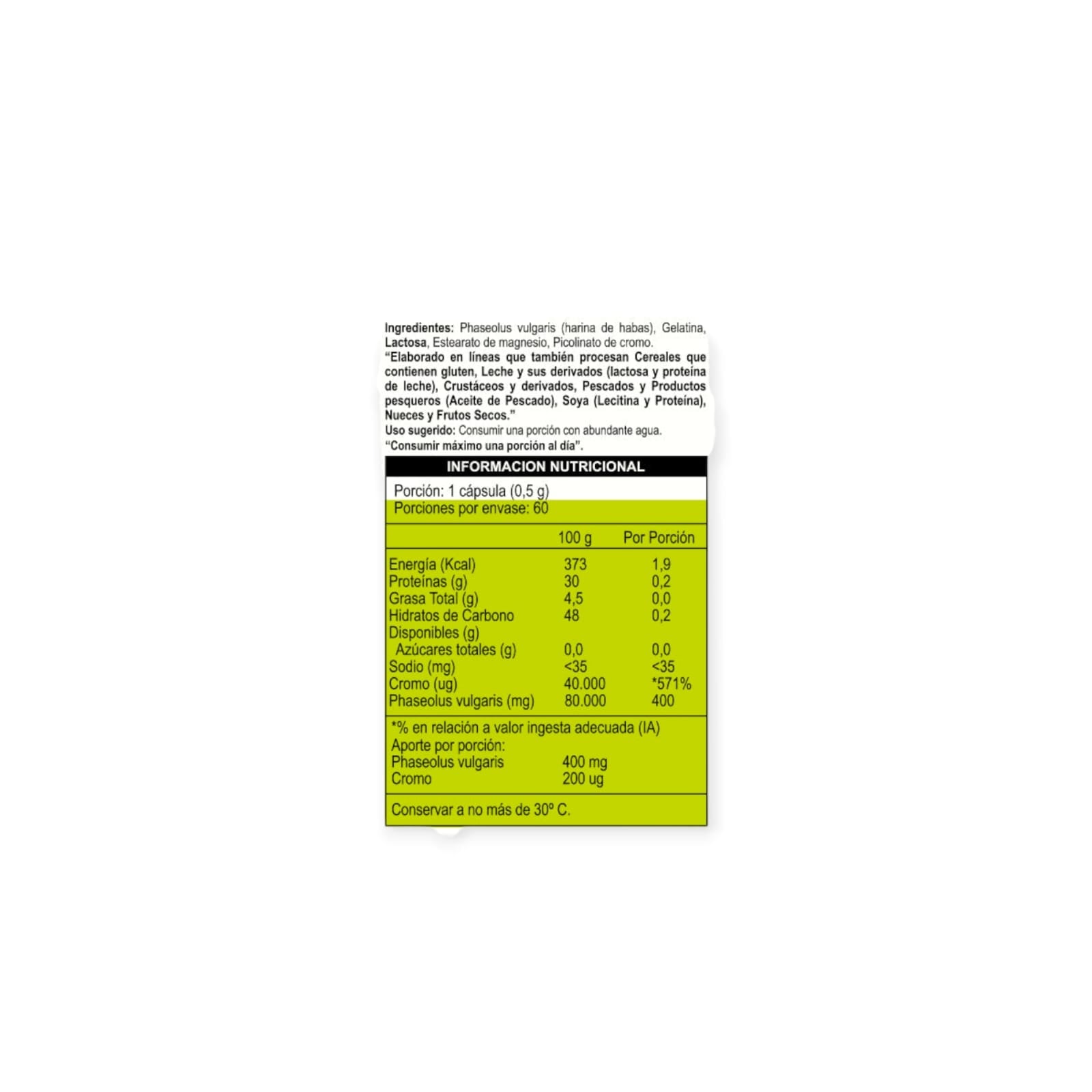 QUEMADOR DE GRASA LIPONOX BLOQUEADOR CARBOHIDRATOS CAPSULAS 60 UN - 2