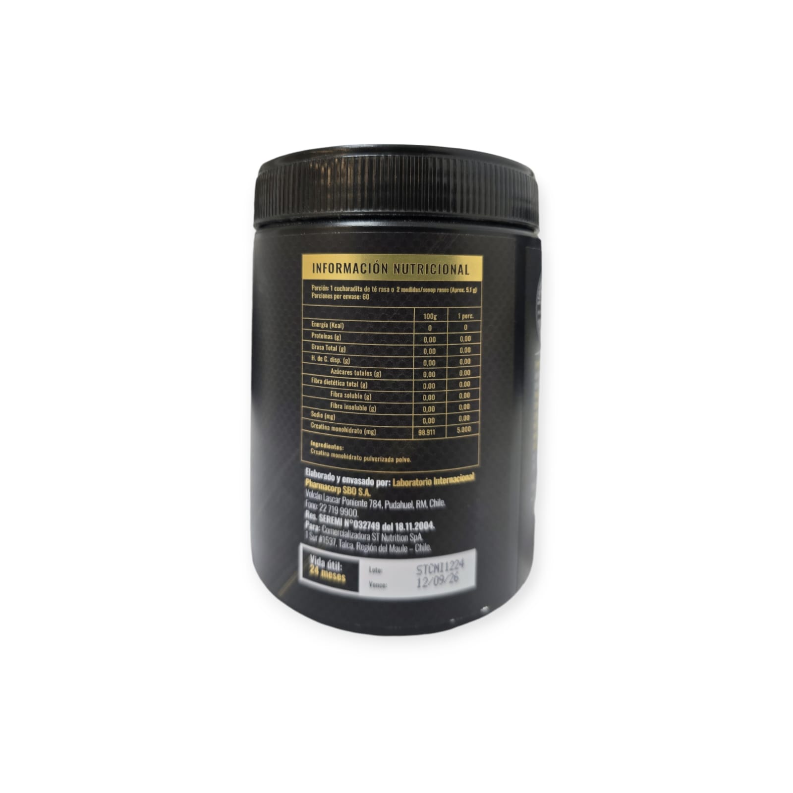 CREATINA MONOHIDRATADA SIN SABOR STRONGEST 300 GR - 2