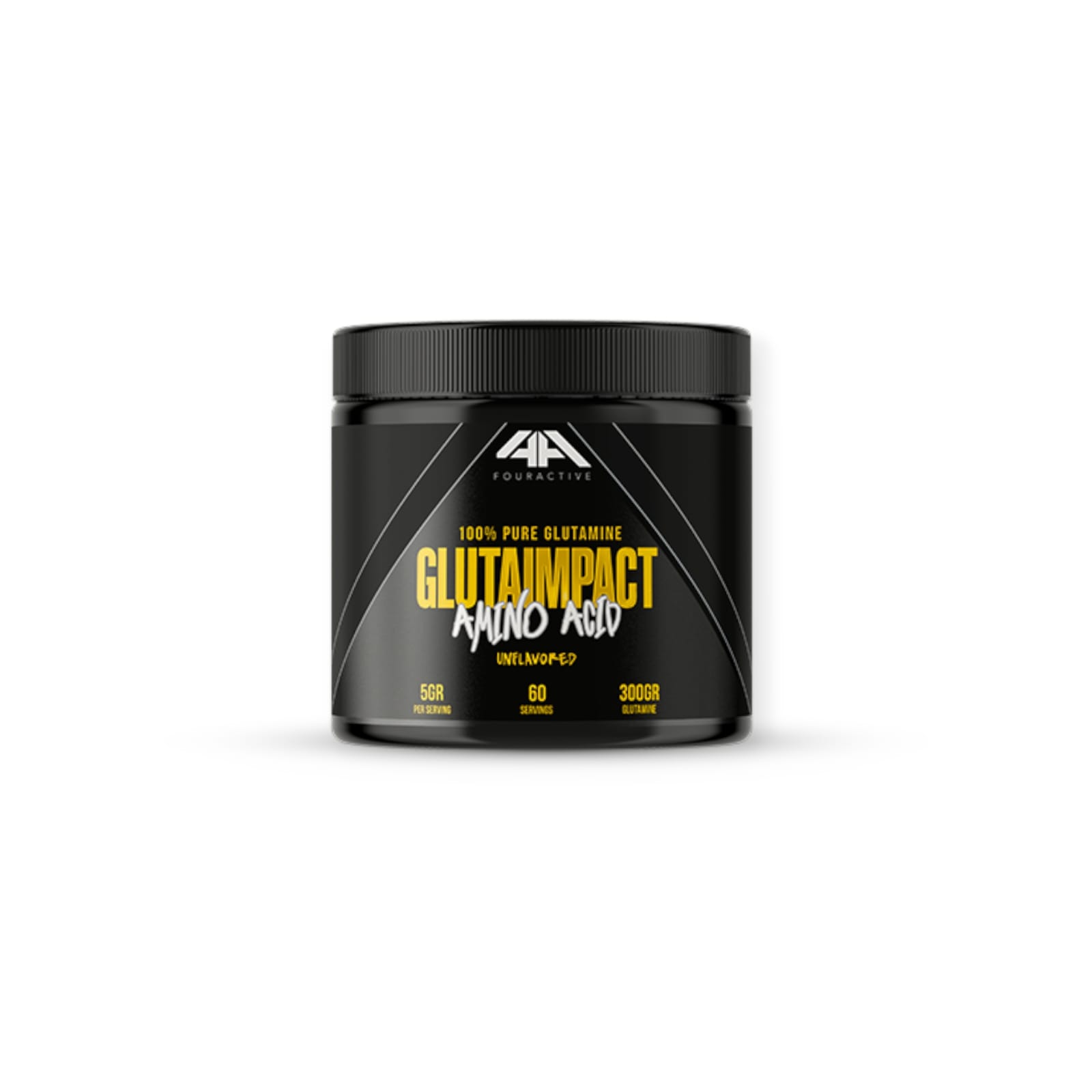 GLUTAMINA IMPACT SIN SABOR 4ACTIVE 300 GR - 1