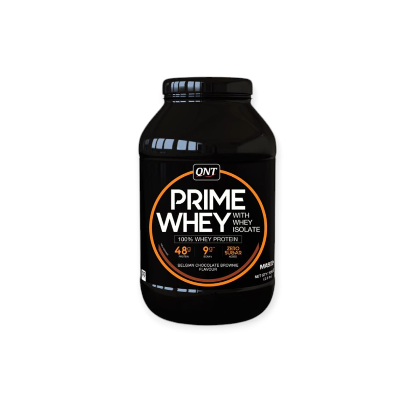 PROTEÍNA QNT PRIME WHEY BELGIAN CHOCOLATE BROWNIE 908GR - 1