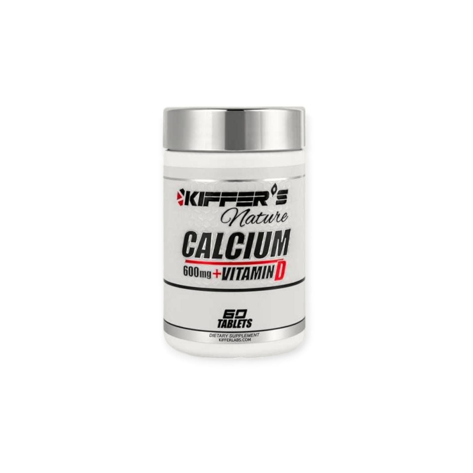 CALCIO 600MG + VITAMINA D 60 TABLETAS - KIFFER - 1