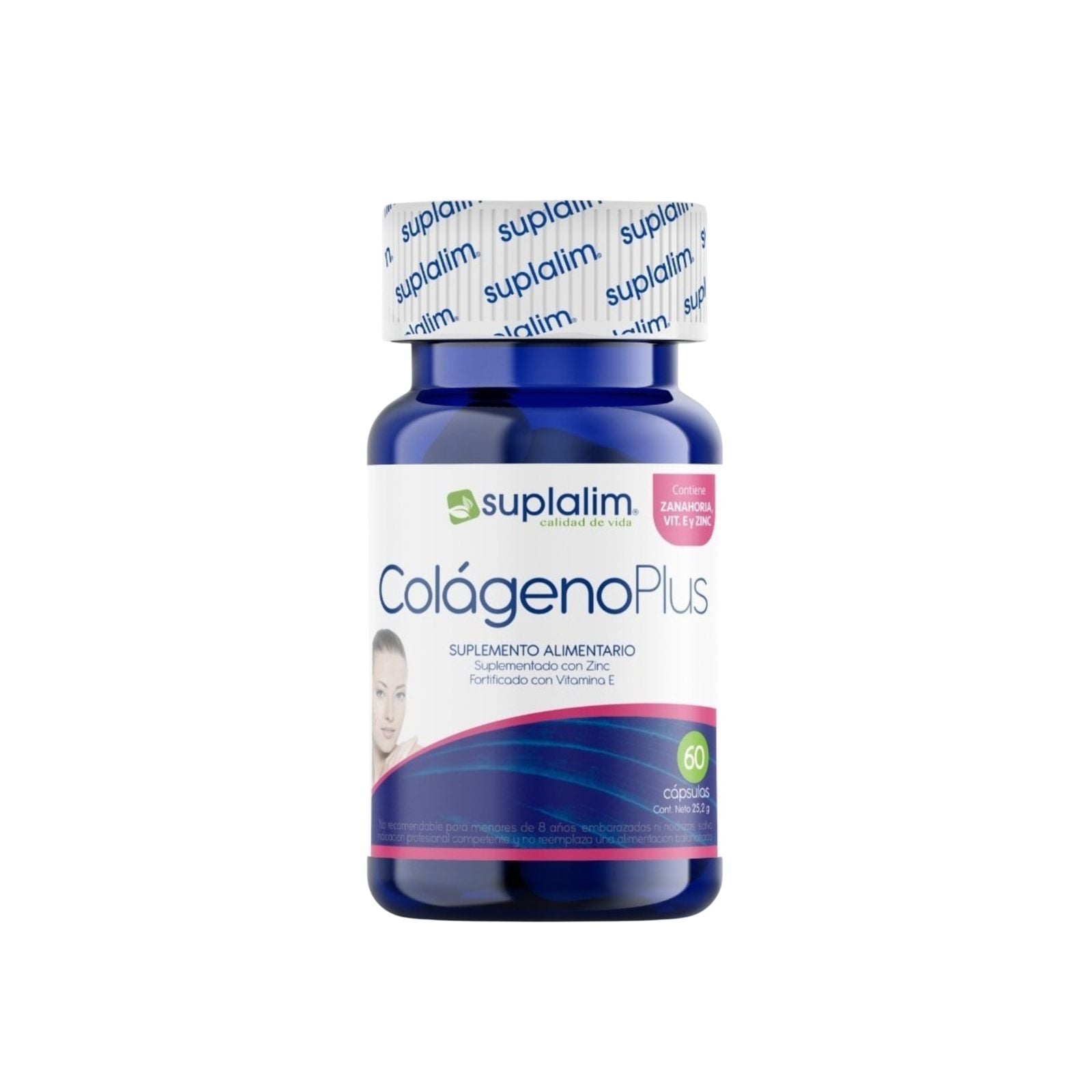 COLAGENO PLUS 60 CAPSULAS - SUPLALIM - 1
