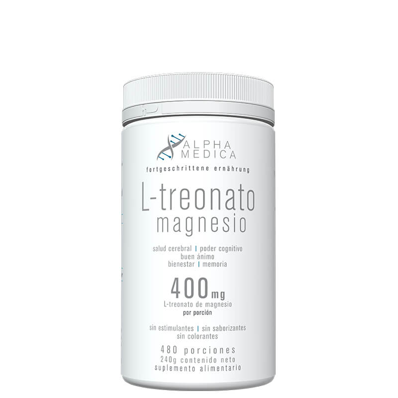L-TREONATO MAGNESIO 400MG 240GR - ALPHA MEDICA - 1