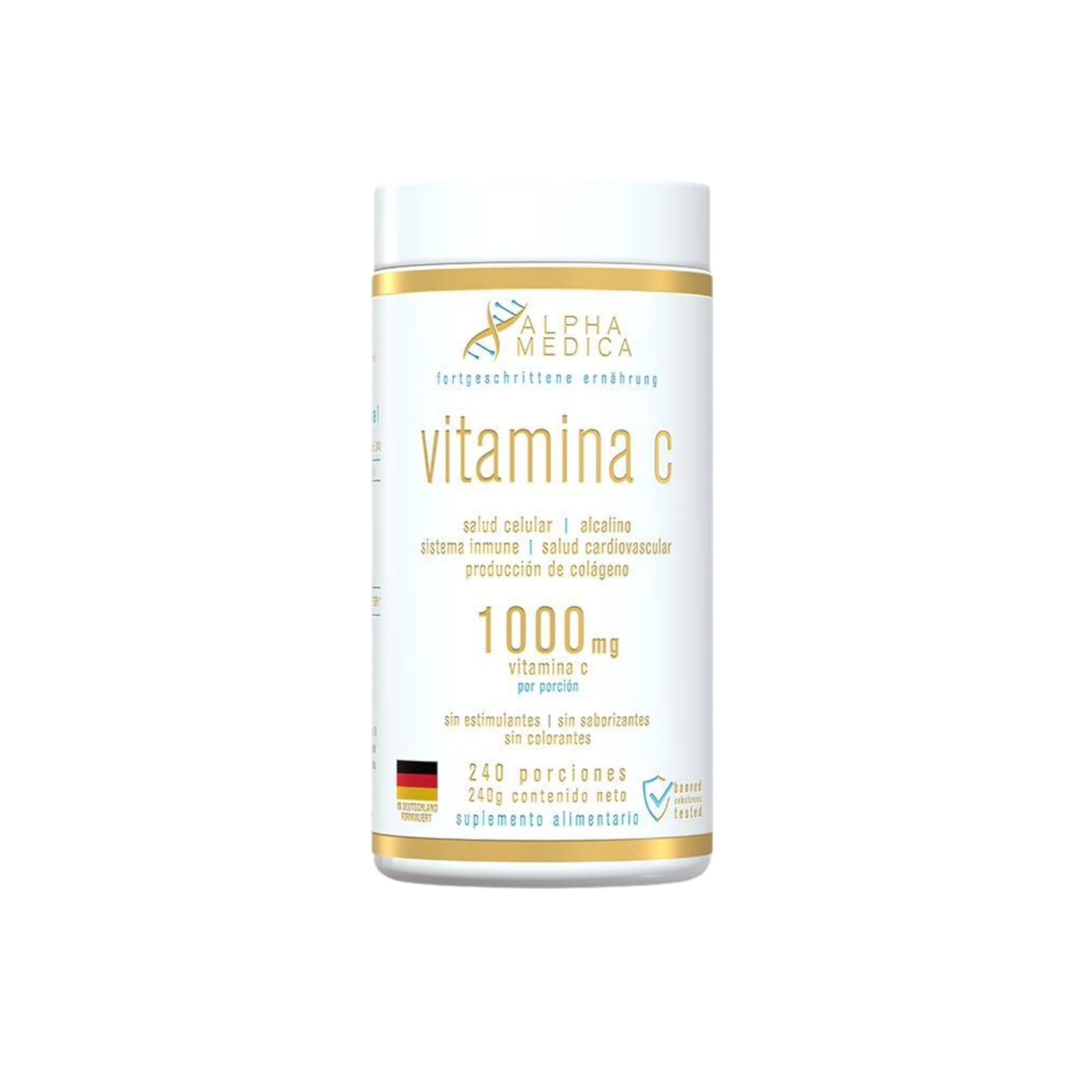 VITAMINA ALPHA MEDICA C 240GR - 1