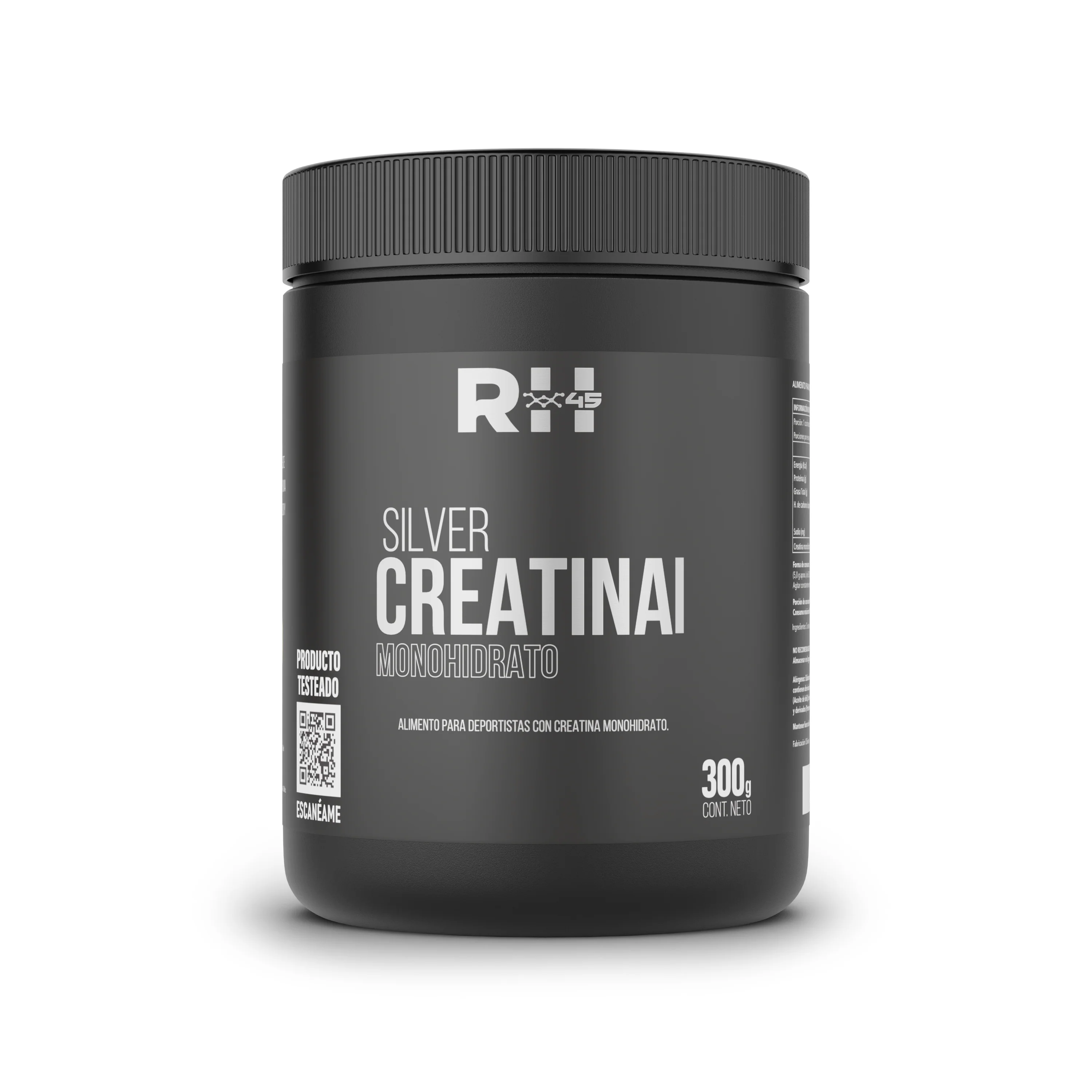 CREATINA MONOHIDRATADA SILVER 300GR  - RH45 - 1