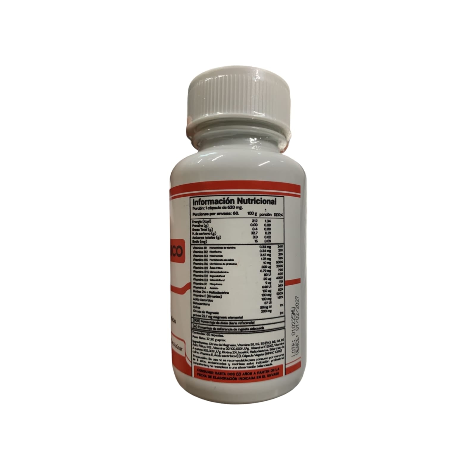 MULTIVITAMÍNICO GRIZZLY BEAR 60 CÁPSULAS - 2