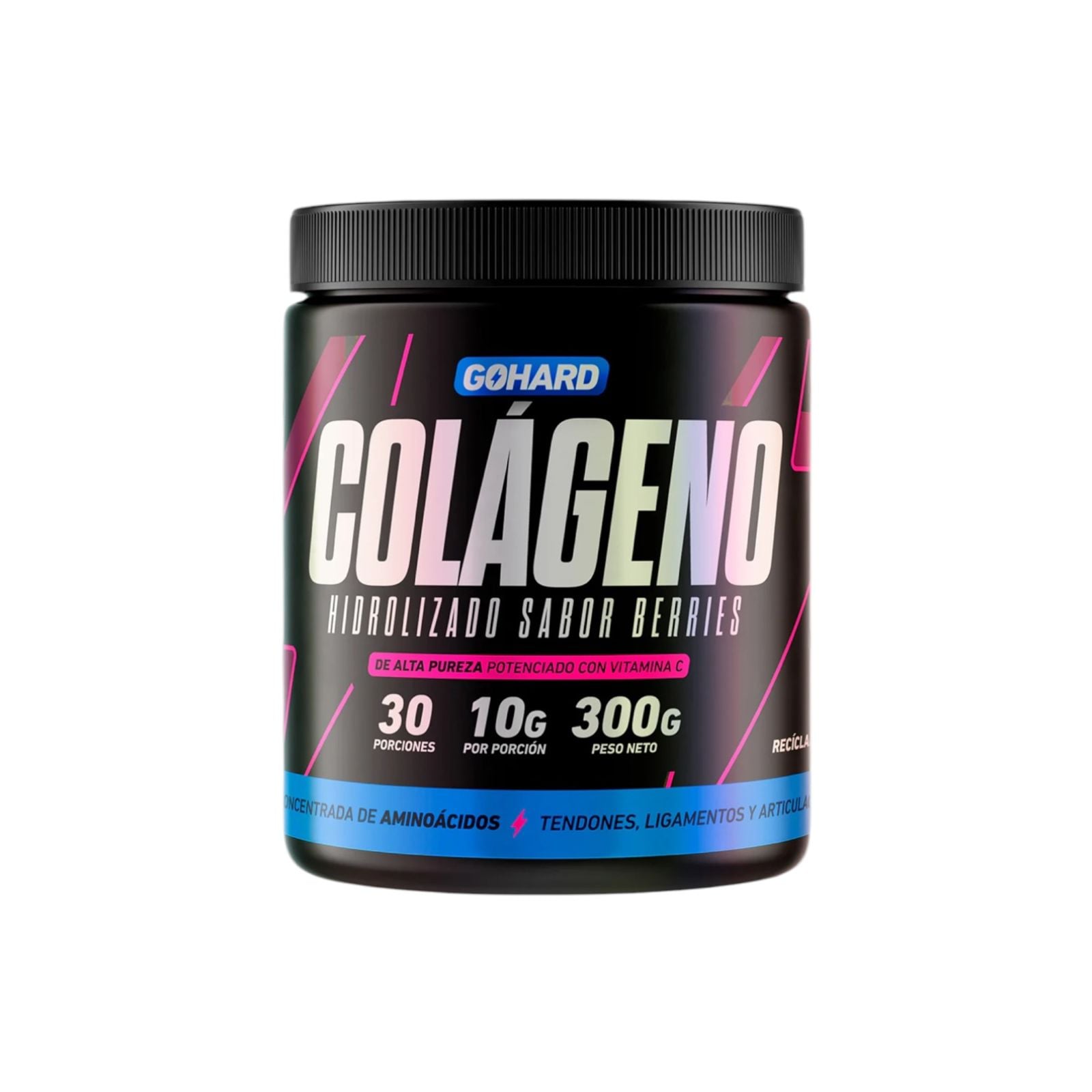 COLAGENO HIDROLIZADO BERRIES 30SV 300GR - GOHARD - 1