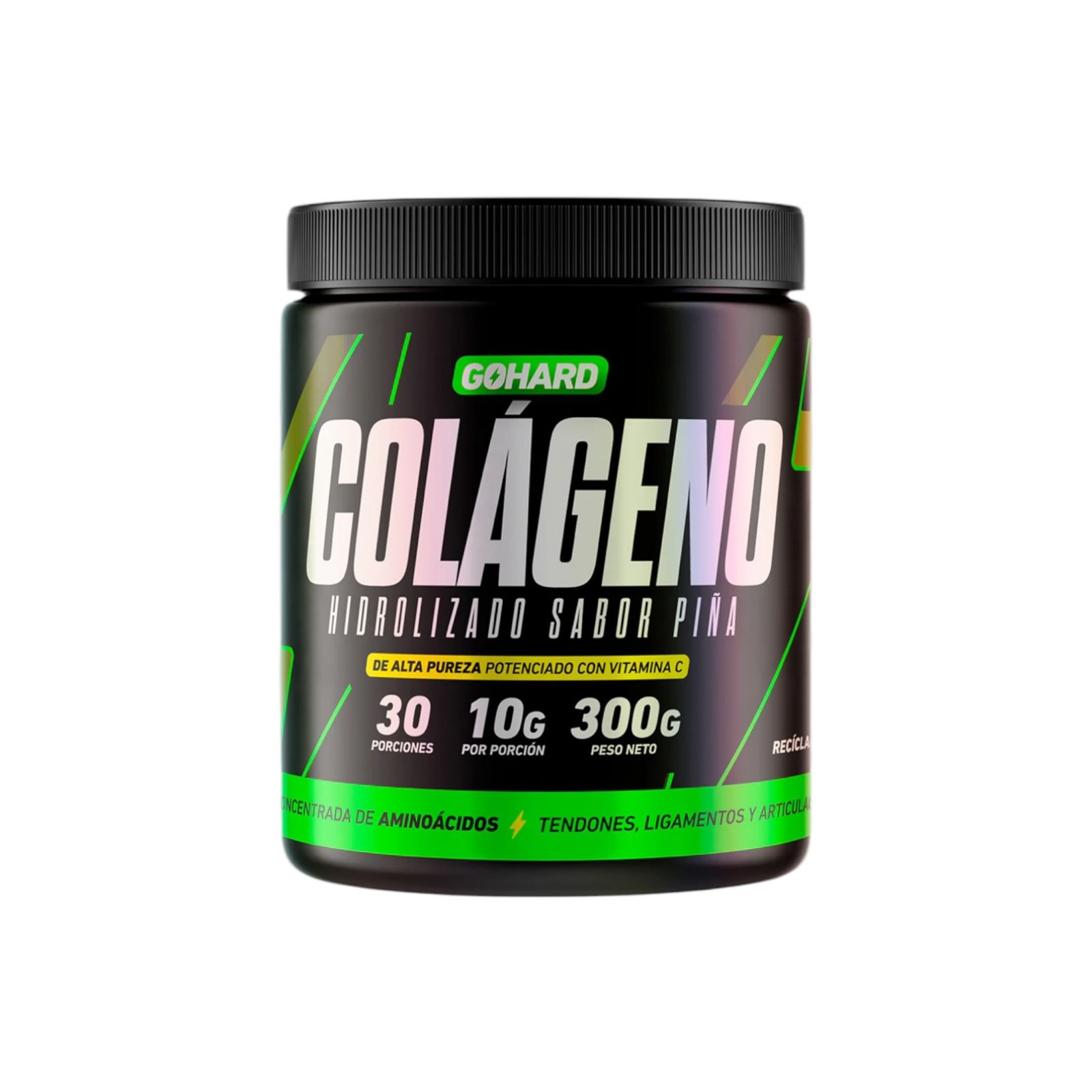 COLAGENO HIDROLIZADO PIÑA 30SV 300GR - GOHARD - 1