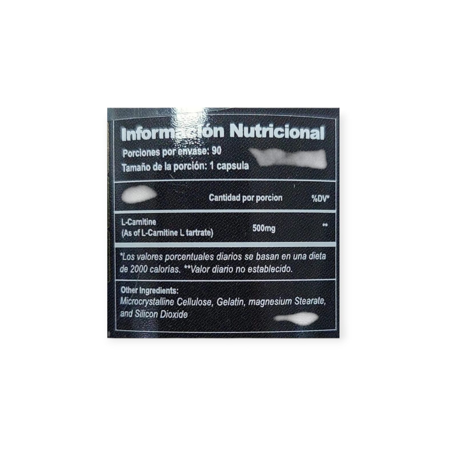 L-CARNITINA PRO 90 CAPSULAS - GREATLHETE - 2