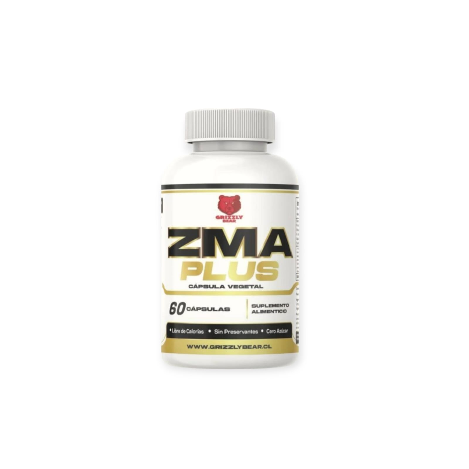 ZMA PLUS 60 CAPSULAS - GRIZZLY BEAR - 1