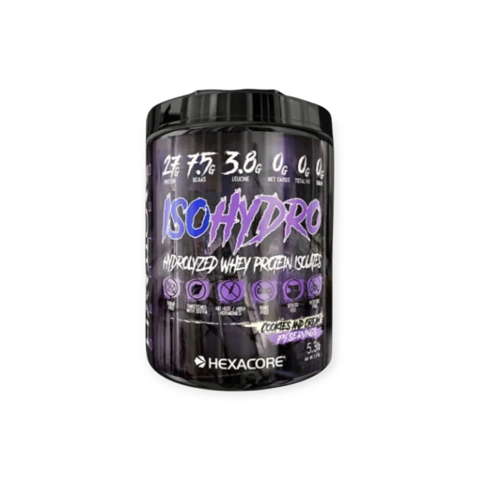 PROTEINA ISO HYDRO 5LIBRAS 75 SV COOKIES - HEXACORE - 1