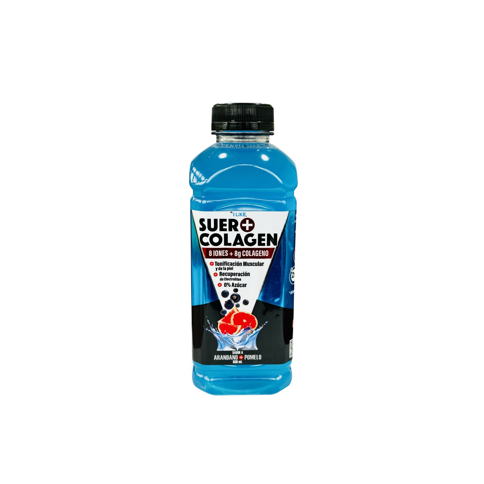 SUERO COLAGEN 8 IONES + 8G COLAGENO 630ML ARANDANO POMELO - I LIKE - 1