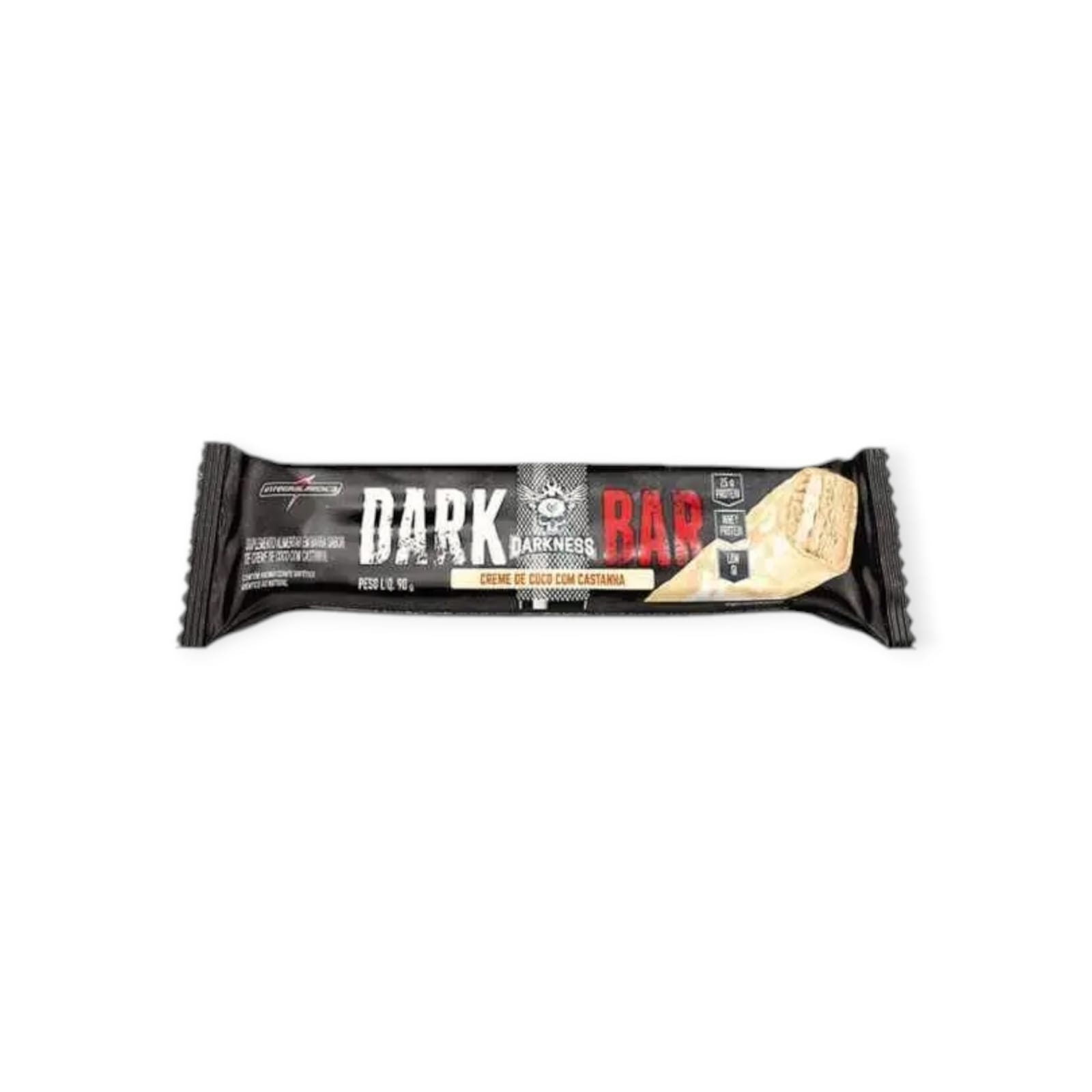 BOX 8 BARRAS DARKBAR PROTEIN BAR CREMA DE COCO CON CASTAÑA - INTEGRALMEDICA - 1
