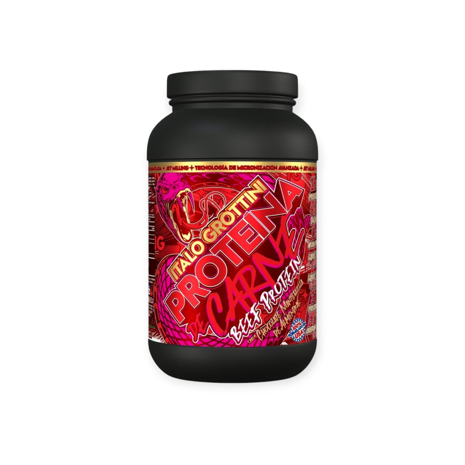 PROTEINA DE CARNE BEEF PROTEIN 37 SV 2.6LBS CHOCOLATE - ITALO GROTTINI - 1