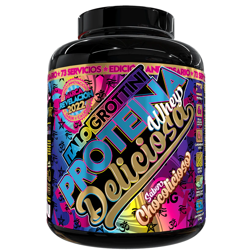 PROTEÍNA WHEY DELICIOSA 5,2 LIBRAS 73 SV CHOCOLICIOSA - ITALO GROTTINI - 1