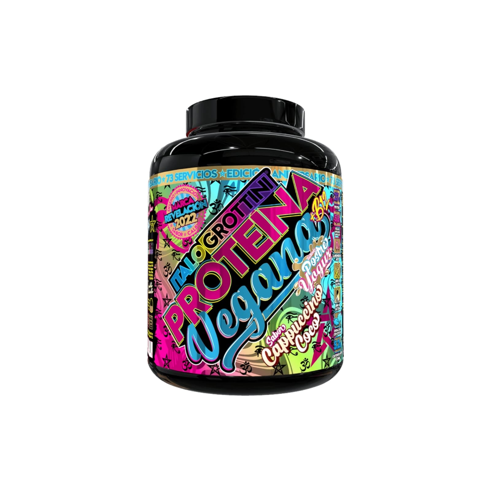 PROTEINA VEGANA 5.2LIBRAS 73SV CAPUCCINO COCO - ITALO GROTTINI - 1