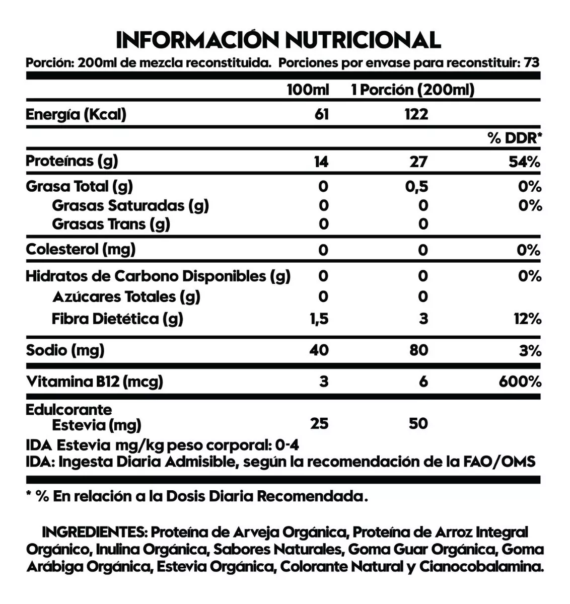PROTEINA VEGANA 5.2LIBRAS 73SV CAPUCCINO COCO - ITALO GROTTINI - 2
