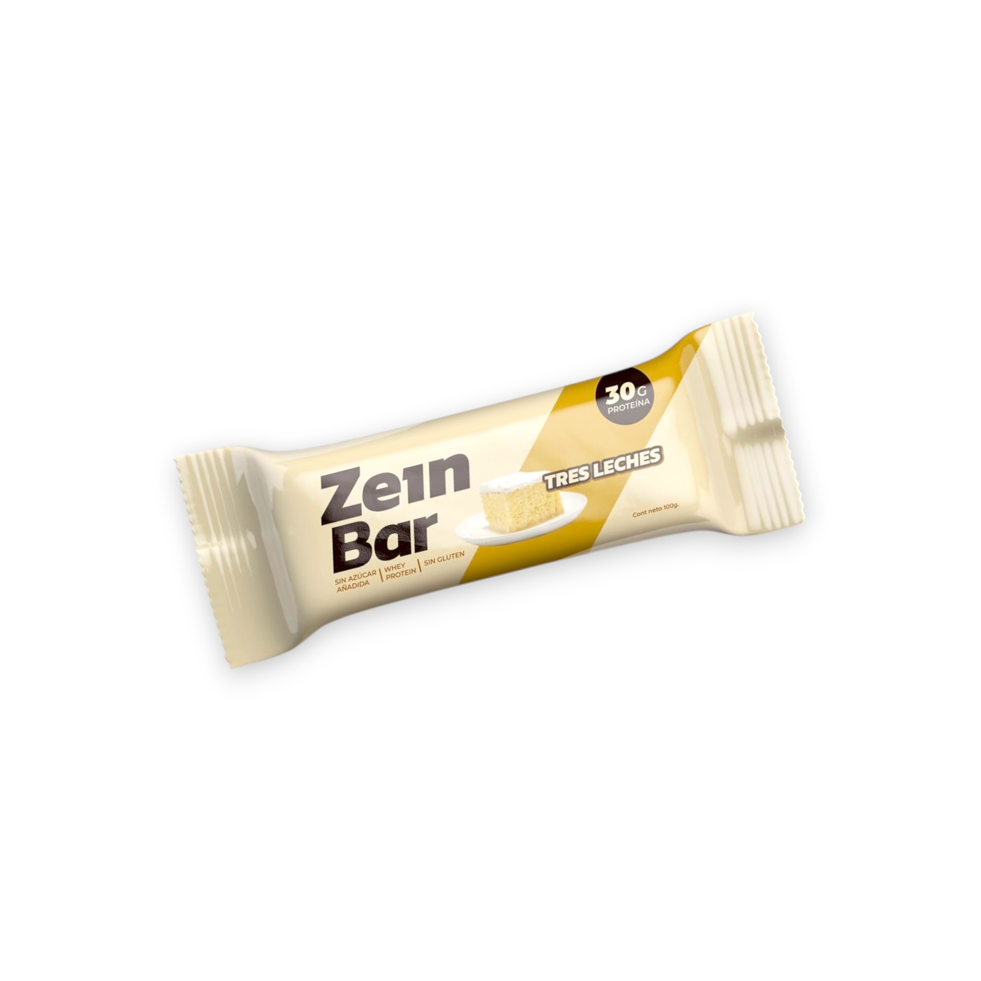 BOX DE 12 BARRAS DE PROTEINA ZEIN BAR TRES LECHES 100GR - ZEIN - 2
