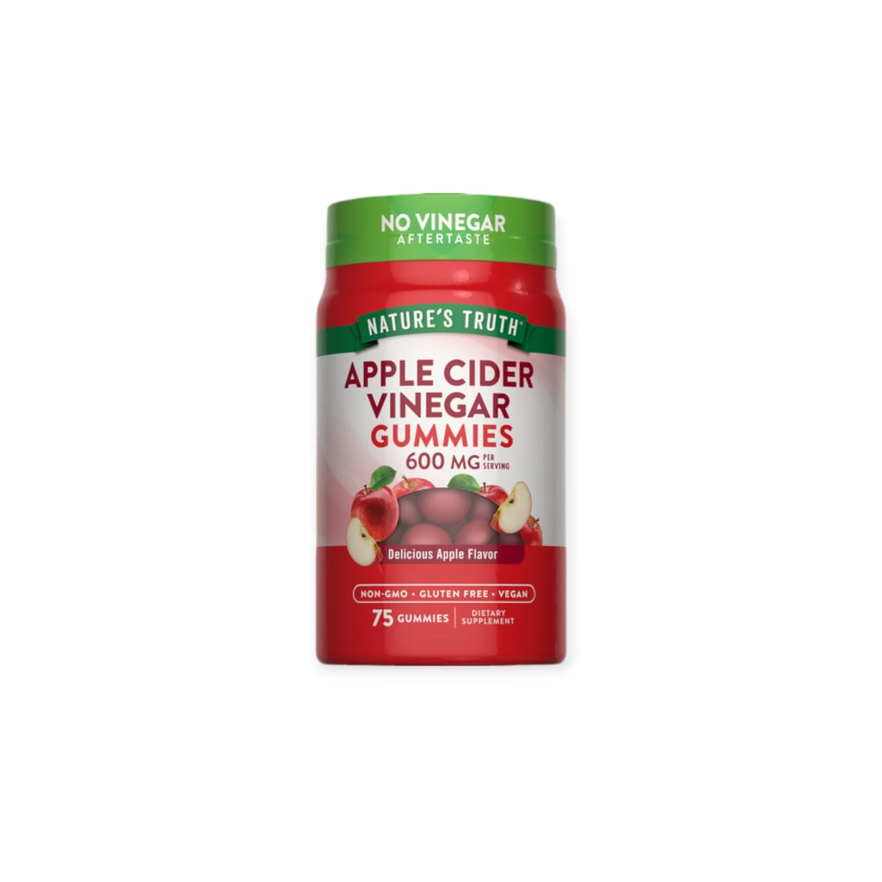 GOMITAS VINAGRE DE MANZANA 600MG 75 GOMITAS - NATURE'S TRUTH - 1