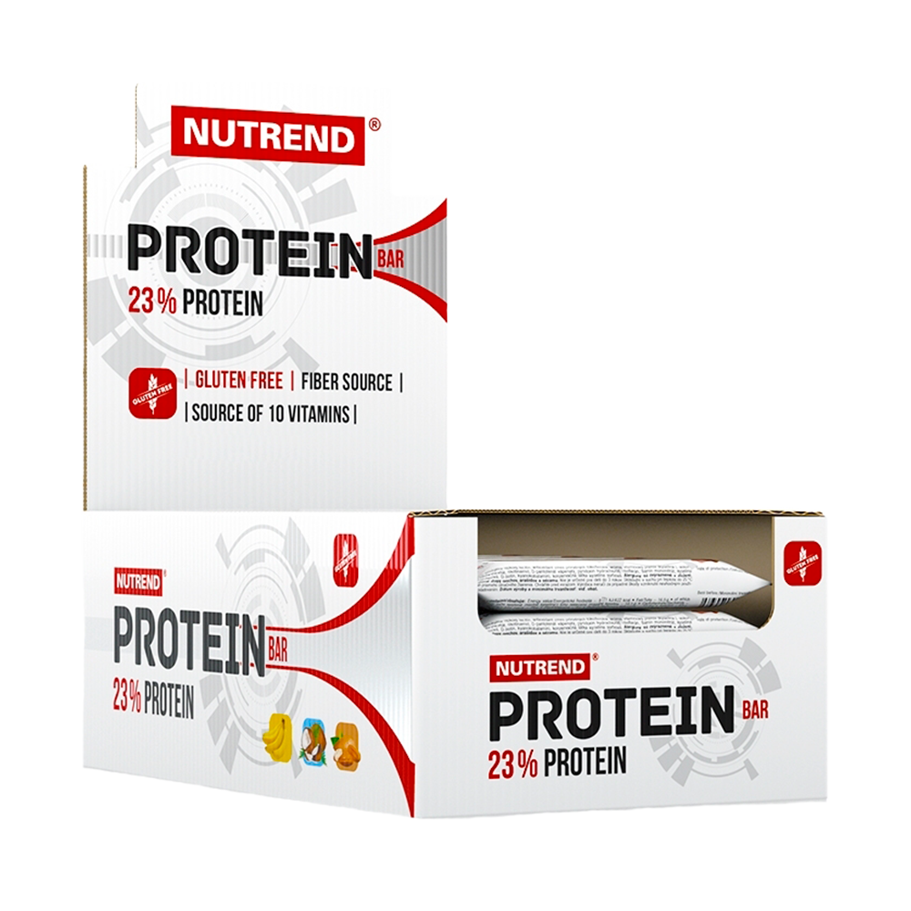 NUTREND PROTEIN BAR - BOX 24 UNIDADES STRAMBERRY - 1